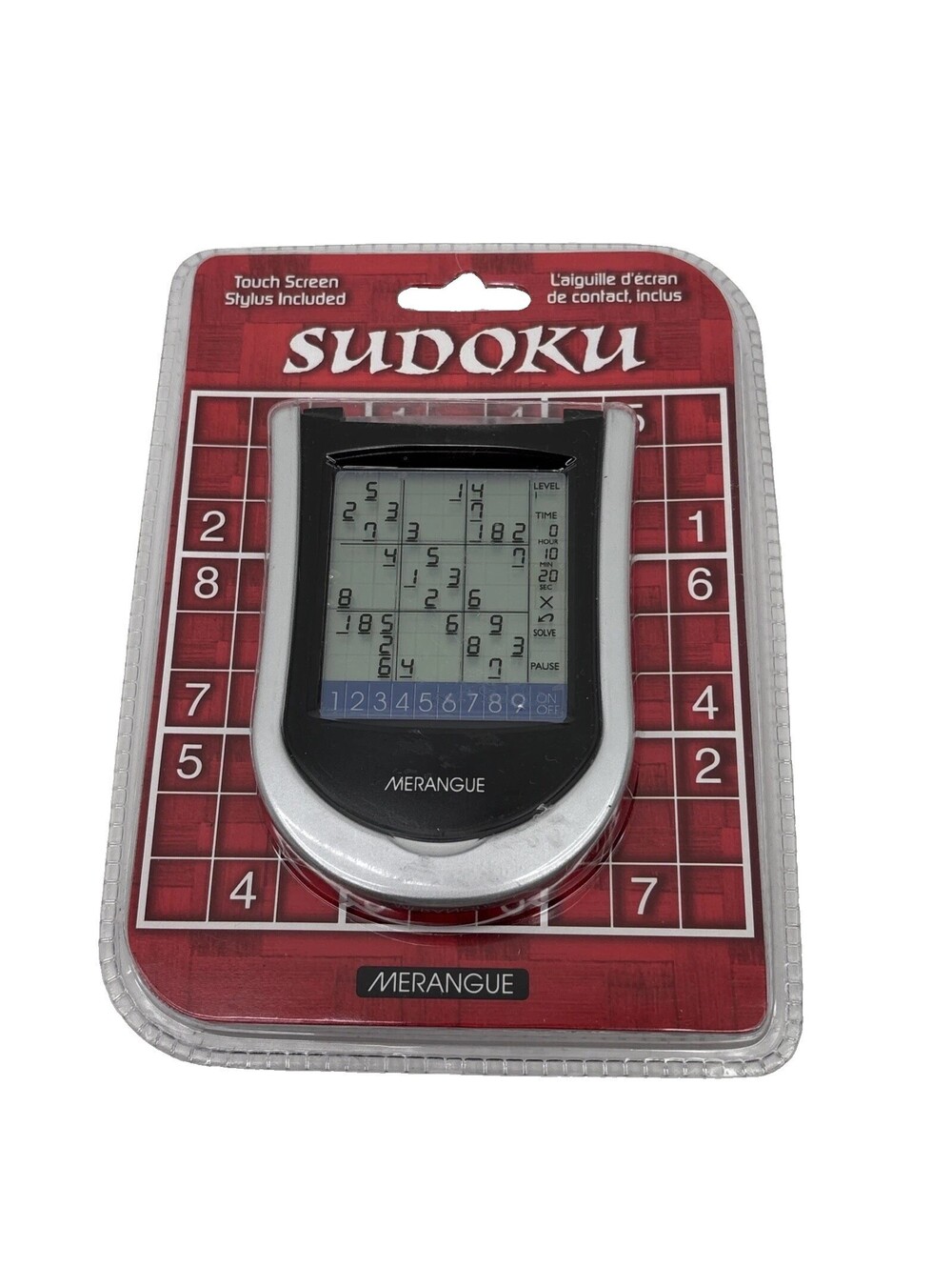 Sudoku The Number Puzzle Touch Panel 10,000 Games Handheld With Stylus Brand New